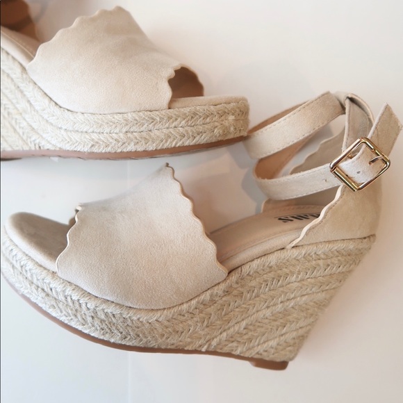 Vici Shoes - VICI Cream Wedges